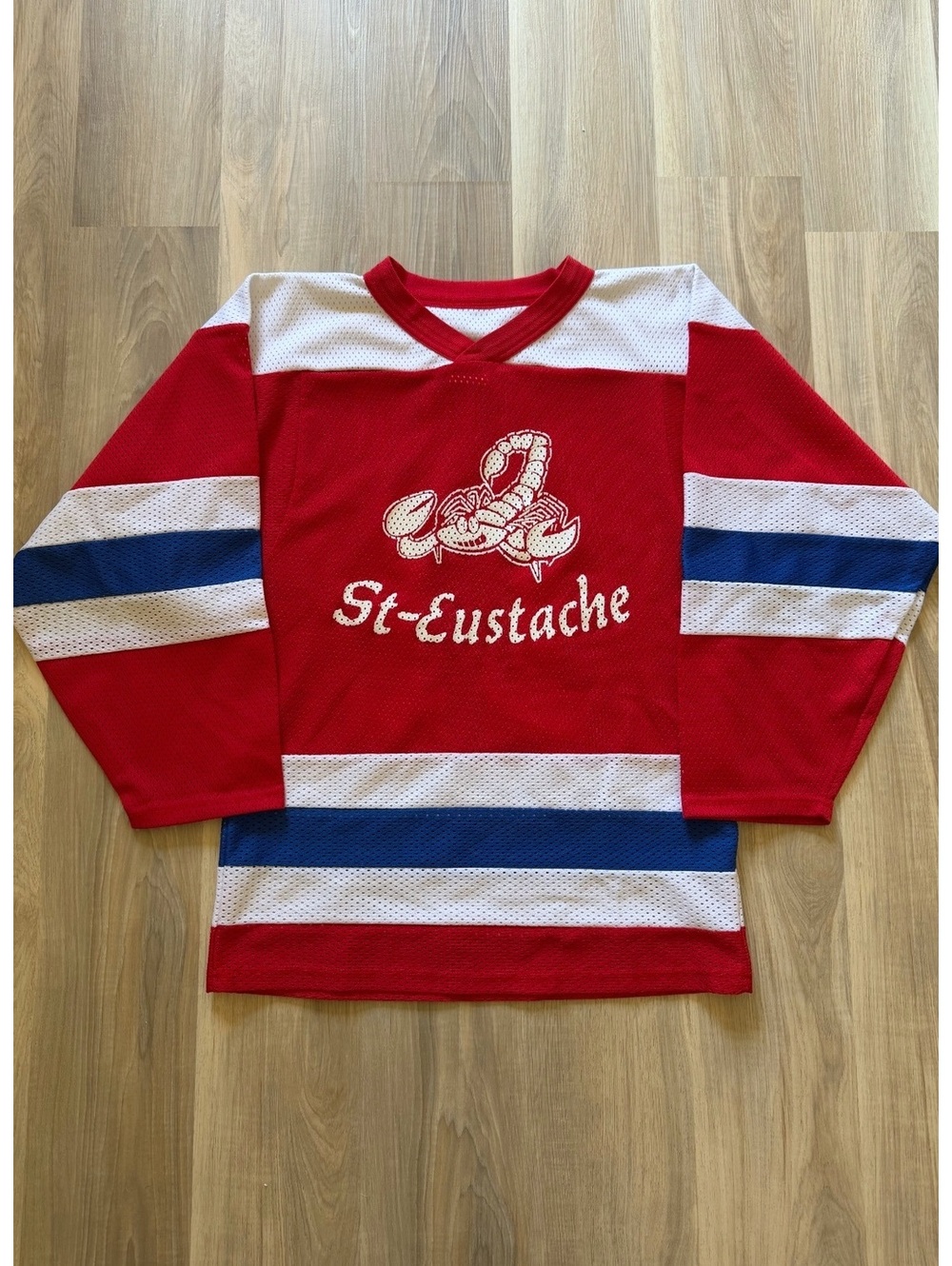 Vintage 90's St-Eustache Quebec Dufour Hockey Jersery